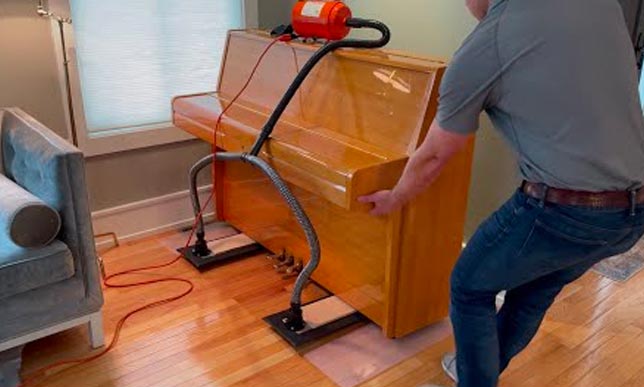 How to Move a Piano Yourself with an Airsled